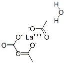 Lanthanum(iii) acetate sesquihydrate, reacton, 99.99% (reo) Structure,25721-92-0Structure