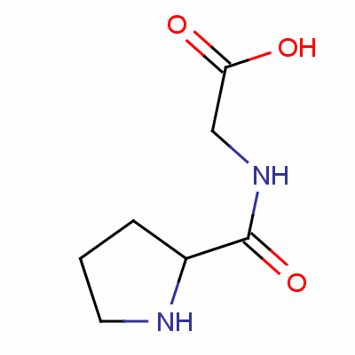 (Pyrrolidine-2-carbonyl)-amino-acetic acid Structure,2578-57-6Structure