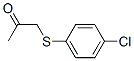 (4-cHlorophenylthio)propan-2-one Structure,25784-83-2Structure