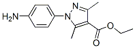 Ethyl 1-(4-aminophenyl)-3,5-dimethyl-1h-pyrazole-4-carboxylate Structure,257863-04-0Structure