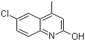 6-Chloro-4-methylquinolin-2-ol Structure,2585-04-8Structure