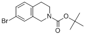 2(1H)-Isoquinolinecarboxylic acid, 7-bromo-3,4-dihydro-, 1,1-dimethylethyl ester Structure,258515-65-0Structure