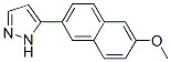 5-(6-Methoxy-2-naphthyl)-1H-pyrazole Structure,258518-56-8Structure