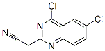 2-Quinazolineacetonitrile, 4,6-dichloro- Structure,258832-75-6Structure