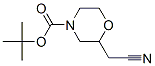 2-Cyanomethyl-morpholine-4-carboxylic acid tert-butyl ester Structure,259180-69-3Structure