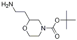 2-(2-Aminoethyl)-4-morpholinecarboxylic acid 1,1-dimethylethyl ester Structure,259180-78-4Structure