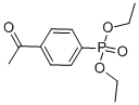 (4-Acetyl-phenyl)-phosphonic acid diethyl ester Structure,25944-71-2Structure