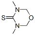 3,5-Dimethyl-perhydro-1,3,5-oxadiazine-4-thione Structure,25952-35-6Structure