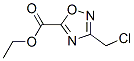 3-Chloromethyl-[1,2,4]oxadiazole-5-carboxylic acid ethyl ester Structure,25977-19-9Structure