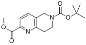 6-Tert-butyl 2-methyl 7,8-dihydro-1,6-naphthyridine-2,6(5H)-dicarboxylate Structure,259809-47-7Structure