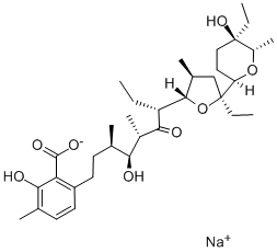 Lasalocid a sodium salt Structure,25999-20-6Structure