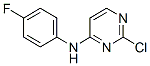 2-Chloro-n-(4-fluorophenyl)pyrimidin-4-amine Structure,260046-12-6Structure