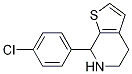 7-(4-Chlorophenyl)-4,5,6,7-tetrahydrothieno[2,3-c]pyridine Structure,260545-75-3Structure