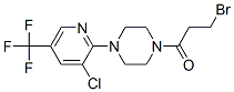 3-Bromo-1-(4-[3-chloro-5-(trifluoromethyl)pyridin-2-yl]piperazino)propan-1-one Structure,260554-80-1Structure