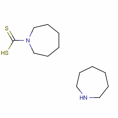 Hexamethyleneammonium hexamethylenedithiocarbamate Structure,2608-11-9Structure