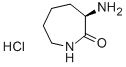 R-3-aminohexahydro-2h-azepin-2-one hydrochloride Structure,26081-03-8Structure