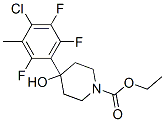 Ethyl 4-(4-chloro-a,a,a-trifluoro-m-tolylo)-4-hxdroxy-1-piperidinecarbxylate Structure,26111-66-0Structure