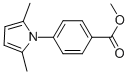 Methyl4-(2,5-dimethyl-1h-pyrrol-1-yl)benzoate Structure,26165-66-2Structure