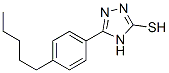 5-(4-Pentylphenyl)-4H-1,2,4-triazole-3-thiol Structure,261704-48-7Structure