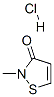 2-Methyl-4-isothiazolin-3-one hydrochloride Structure,26172-54-3Structure