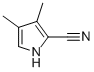 Pyrrole-2-carbonitrile, 3,4-dimethyl- (8ci) Structure,26173-93-3Structure