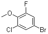 4-Bromo-2-chloro-6-fluoroanisole Structure,261762-34-9Structure