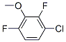 3-Chloro-2,6-difluoroanisole Structure,261762-38-3Structure