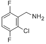 2-Chloro-3,6-difluorobenzylamine Structure,261762-45-2Structure