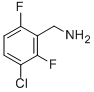 3-Chloro-2,6-difluorobenzylamine Structure,261762-46-3Structure