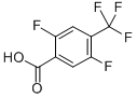 2,5-Difluoro-4-(trifluoromethyl)benzoic acid Structure,261945-05-5Structure