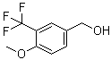 (4-Methoxy-3-(trifluoromethyl)phenyl)methanol Structure,261951-88-6Structure