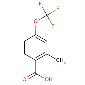 2-Methyl-4-(trifluoromethoxy)benzoic acid Structure,261951-91-1Structure