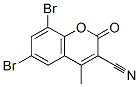 3-Cyano-6,8-dibromo-4-methylcoumarin Structure,262590-95-4Structure