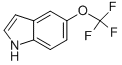 1H-indole, 5-(trifluoromethoxy)- Structure,262593-63-5Structure