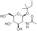 Tert-amyl-2-acetamido-2-deoxy-β-d-glucopyranoside Structure,262849-66-1Structure