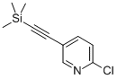 2-Chloro-5-trimethylsilanylethynyl-pyridine Structure,263012-81-3Structure