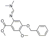 Methyl 4-(benzyloxy)-2-((dimethylamino)methyleneamino)-5-methoxybenzoate Structure,263149-09-3Structure