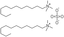 Bis(dodecyltrimethylammonium) sulfate Structure,26323-02-4Structure