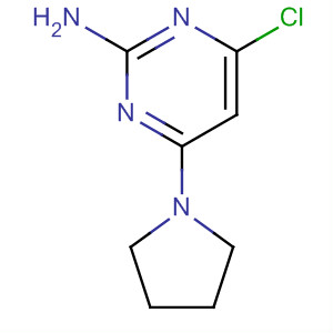 4-Chloro-6-pyrrolidin-1-ylpyrimidin-2-amine Structure,263276-45-5Structure