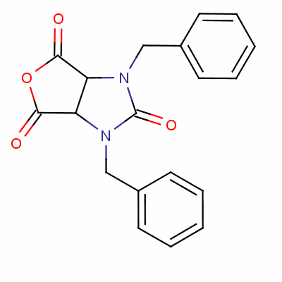 Cis-1,3-dibenzyl-2-imidazolidone-4,5-dicarboxylic acid anhydride Structure,26339-42-4Structure