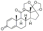 17,20:20,21-Bis(methylenedioxy)pregna-1,4-diene-3,11-dione Structure,26341-55-9Structure