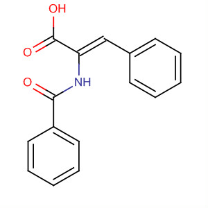 (Z)-2-benzamido-3-phenylacrylicacid Structure,26348-47-0Structure