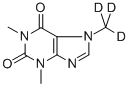 Caffeine-d3 (7-methyl-d3) Structure,26351-04-2Structure