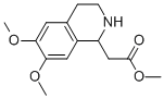 1-Isoquinolineacetic acid, 1,2,3,4-tetrahydro-6,7-dimethoxy-, methyl ester Structure,263570-28-1Structure