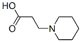 1-Piperidinepropionic acid Structure,26371-07-3Structure