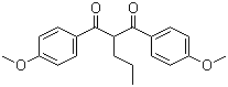 2-Propyl-1,3-bis(4-methoxyphenyl)propane-1,3-dione Structure,263717-49-3Structure