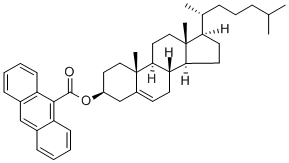 Cholesteryl Anthracene-9-carboxylate Structure,2641-40-9Structure