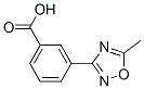 3-(5-Methyl-1,2,4-oxadiazol-3-yl)benzoic acid Structure,264264-32-6Structure