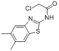 2-Chloro-n-(5,6-dimethylbenzo[d]thiazol-2-yl)acetamide Structure,26447-74-5Structure