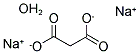 Malonic acid disodium salt monohydrate Structure,26522-85-0Structure